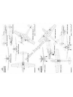 Messerschmitt Bf 109 E book with decals in Topdrawings series no 4